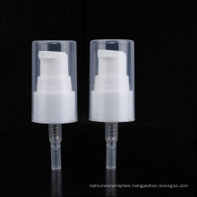 Professional cream treatment pumps white treatment pump